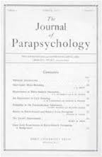 Journal of Parapsychology